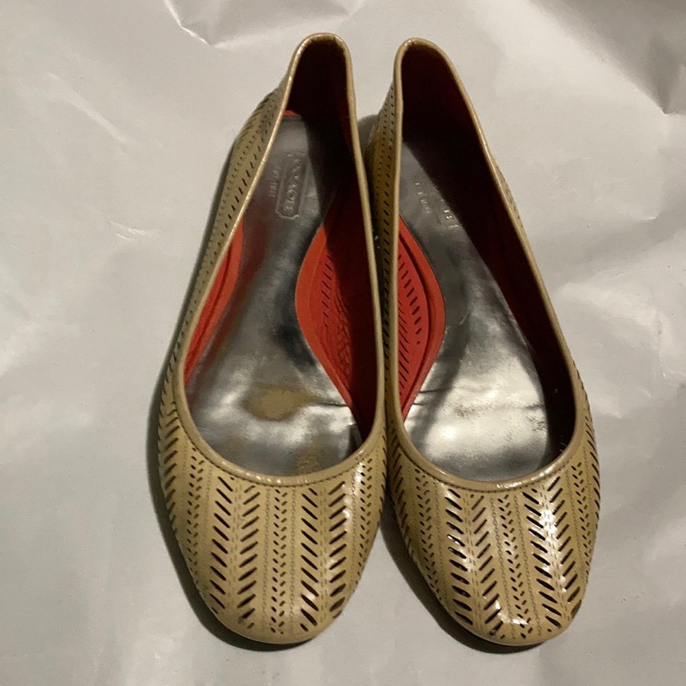 Coach Womens Filippa Ballet Flats Shoes.